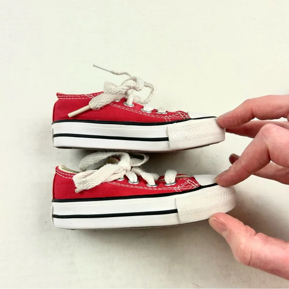 Converse Infant Red Sneakers